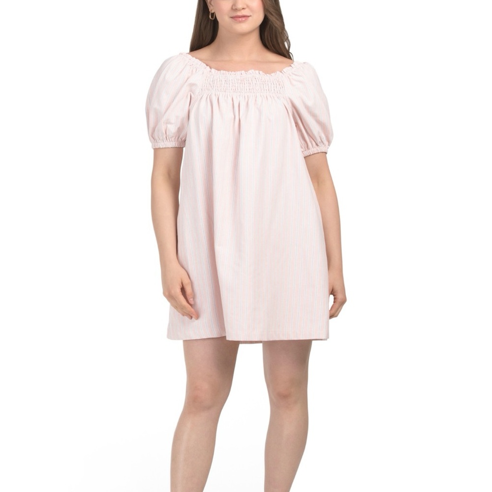 Gilli Blush Striped Dress